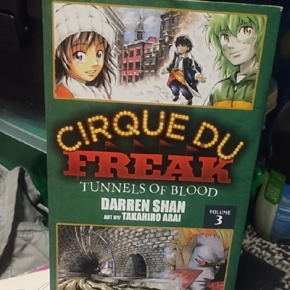 Cirque Du Freak Tunnel Of Blood Volume 3 Darren Shan Art By Takahiro Arai